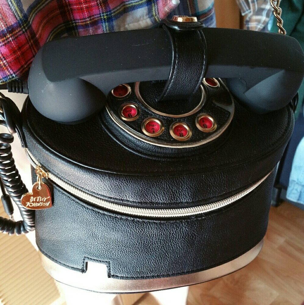 Betsy Johnson telephone purse